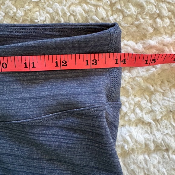 NOBULL Womens High-Rise Shorts Heathered Blue Space Dye Medium Gym CrossFit - Picture 5 of 5